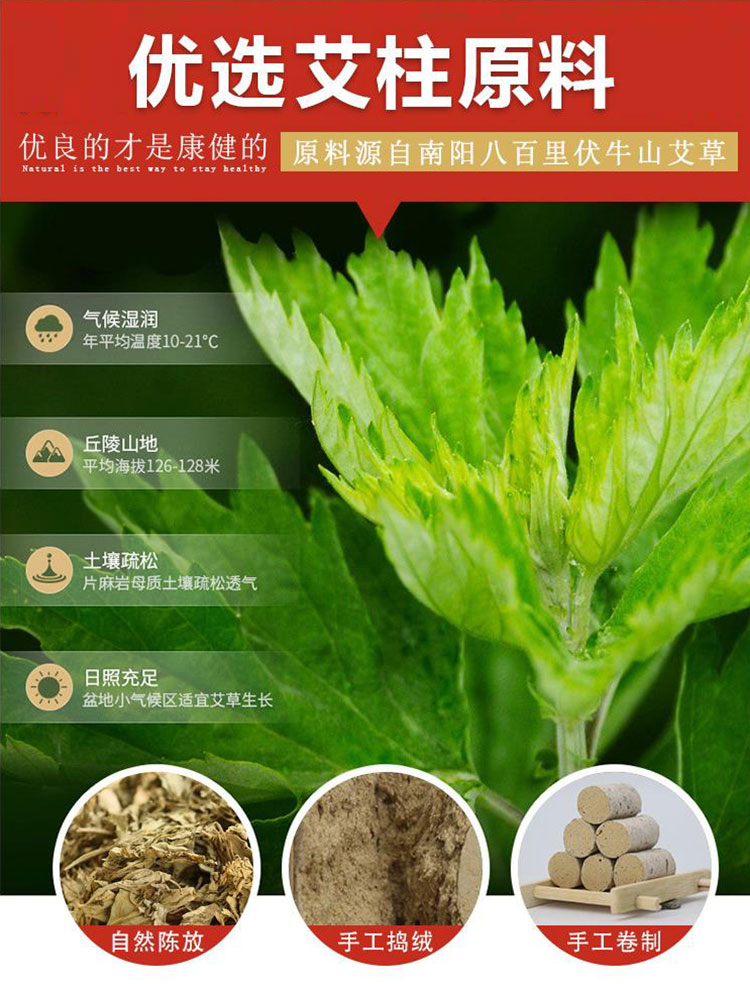 紅花艾葉紙艾絨紙艾柱_艾灸段灸床柱_加工批發(fā)定制各種艾柱價格 (8).jpg